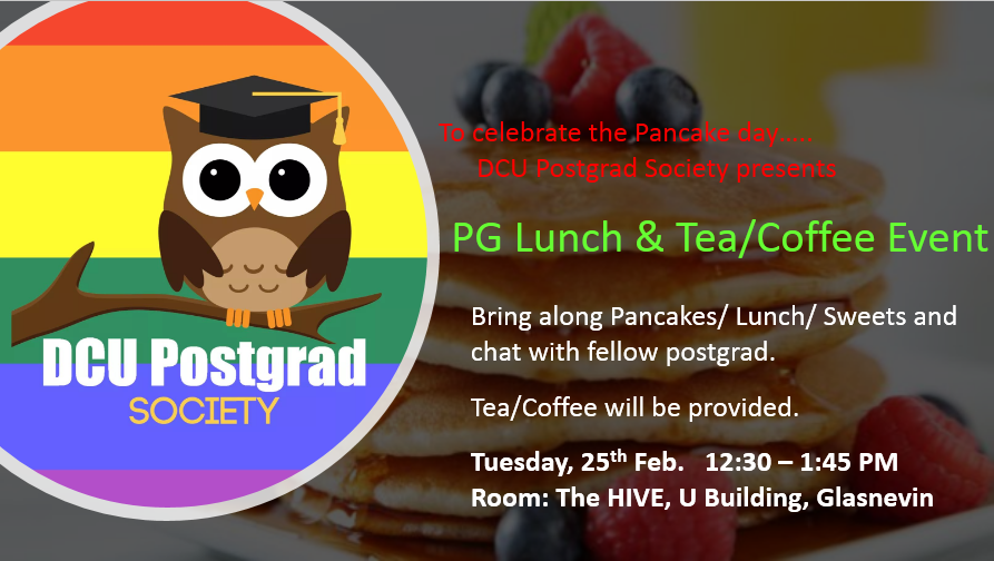 DCU Postgrad Society tweet media