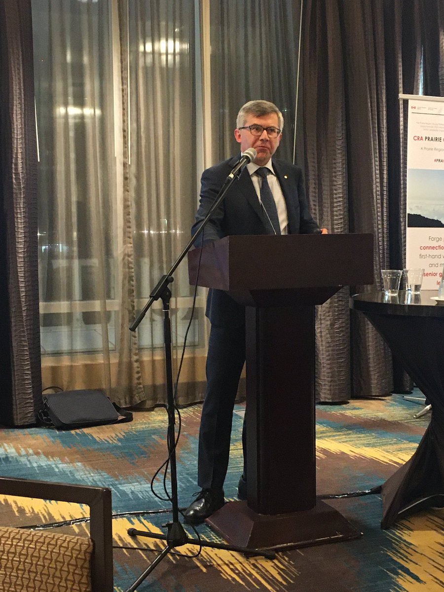 “Leadership is about people. Seek every opportunity to develop your future leaders.” Paul Wynnyk #CRAConnects