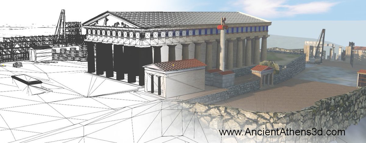 Ancient Athens 3D city model by ancientathens3d.com  youtu.be/6qYy1AY0O7I