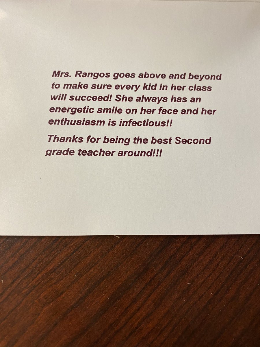 MrsRangos's tweet photo. Feeling so grateful to work with such thoughtful parents, students, and staff! “Teaching is a work of heart”.❤️ #UHillsEagles #RCSPride https://t.co/8lnGRRcjxa