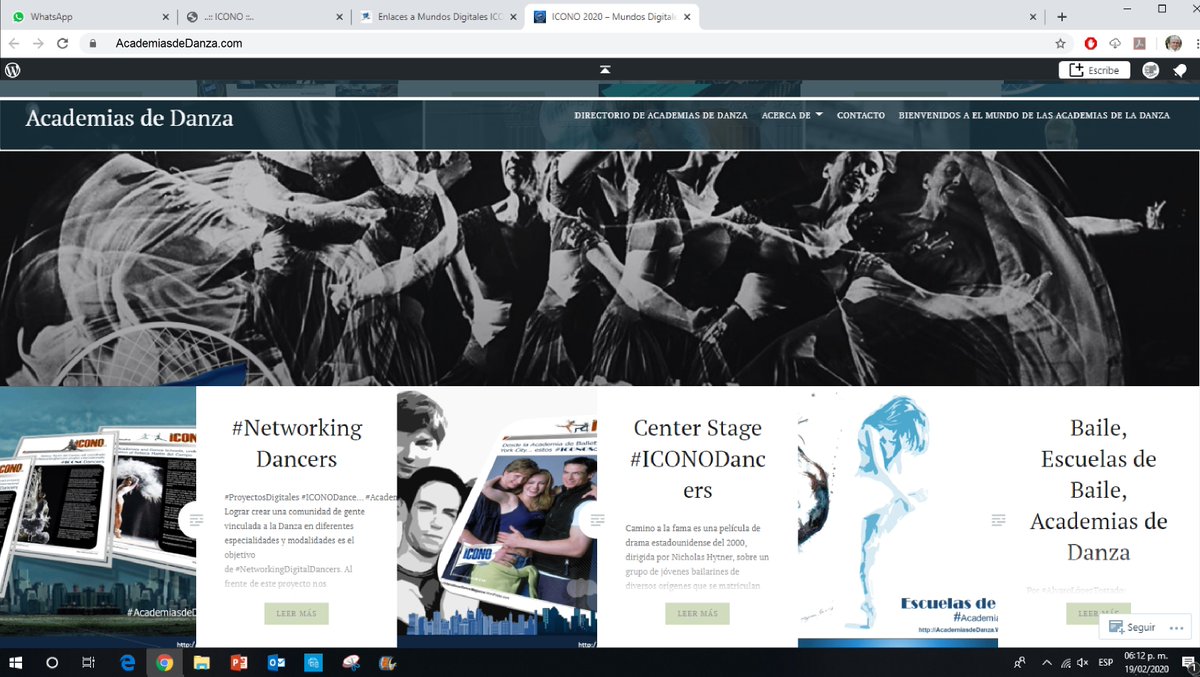 ICONO50's tweet photo. Atención #AcademiasdeDanza, #EscuelasdeBAILE a nivel nacional e internacional. Nuestra plataforma estará dando a conocer detalles del proyecto #NetworkingDigitalDancers exclusivo para escuelas de la danza... info con #FannyDancers y con #FloriaDancers Presentación 2 de ABRIL 2020 https://t.co/W83xwCI3Xw