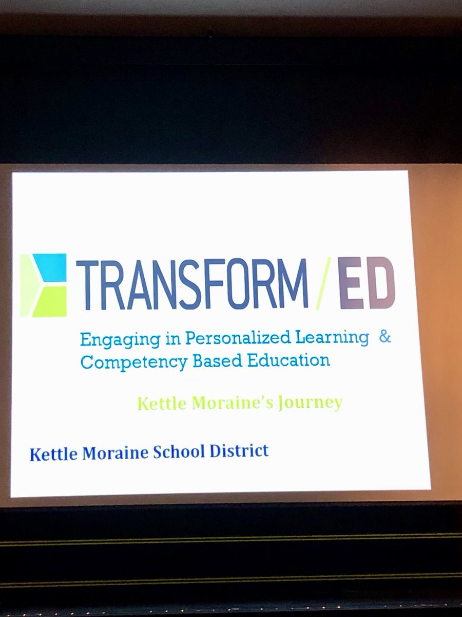 Spent the day with fellow educators learning from the teachers and students in Kettle Moraine School District. It was amazing to see their journey, and we are looking forward to observing learning in action tomorrow!