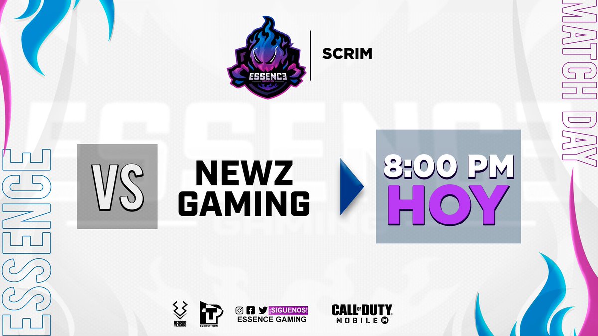 EssenceGaming_'s tweet photo. #GameDay | Hoy tenemos un encuentro amistoso de #CoDMobile.

Pasate al stream en el canal de @SlayerDarkness1 y disfruta de buenas partidas:

📺 | https://t.co/8OkPy7pCiL

#FeelTheEssence https://t.co/LFLc8ugfe4