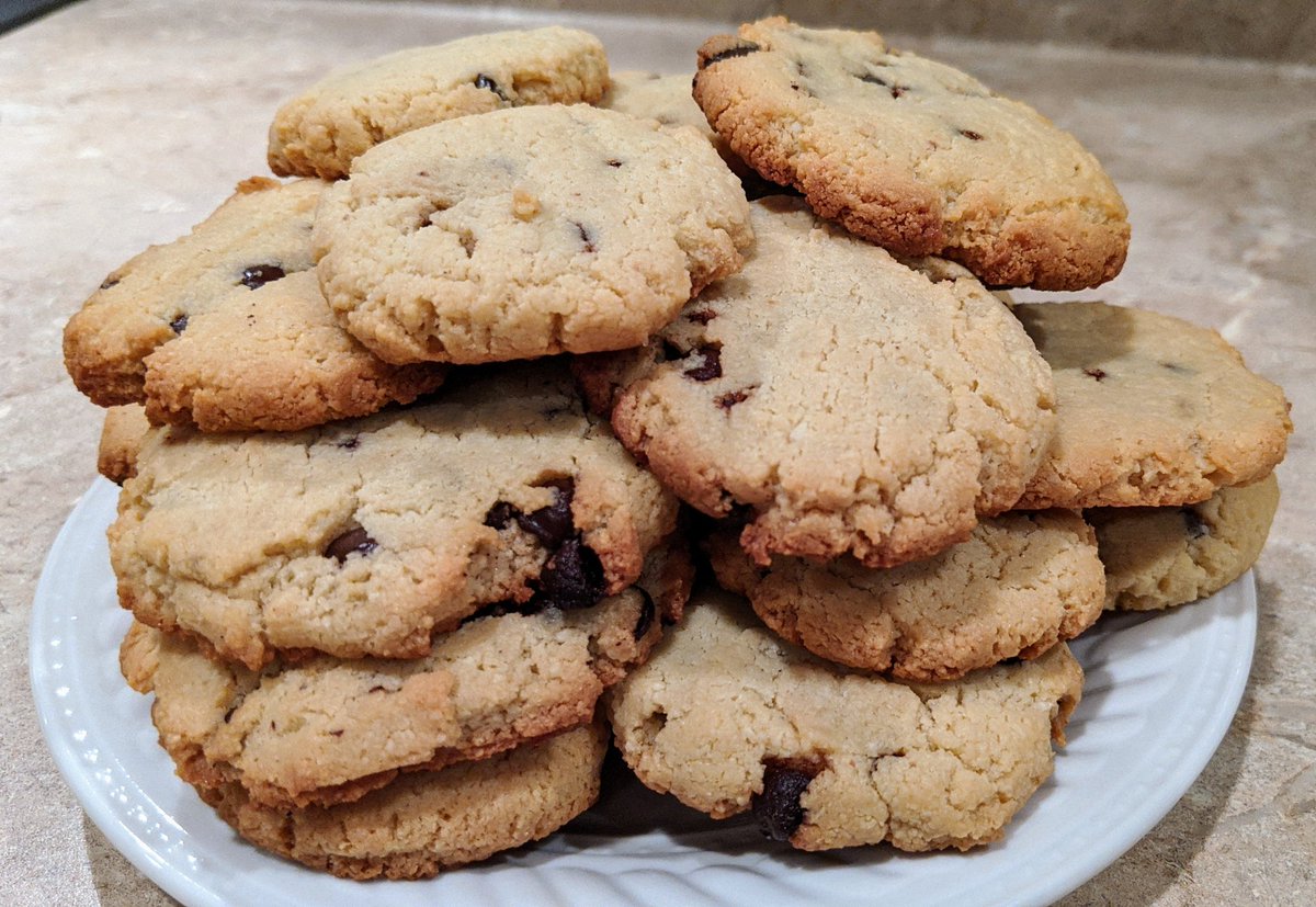 Cottonsmiles's tweet photo. Wonder what Cotton does when he isn't clowning around in VR? Well, last night he made keto cookies!! Let's not allow this to happen again so tonight we are gonna slice them those #BeatSaber blocks at 8pm Central at https://t.co/mDkBN30vVl #Cookies4Life https://t.co/poel9JBH0L