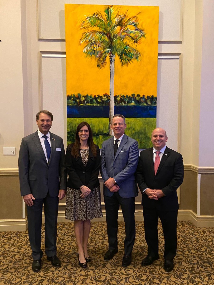 JeanetteNunezFL's tweet photo. Enjoyed speaking to the James Madison Institute this evening. Our Administration shares their ideals of limited government and a free-market approach by supporting common sense policies, deregulation and fiscal responsibility. https://t.co/vv5QLcE0rB