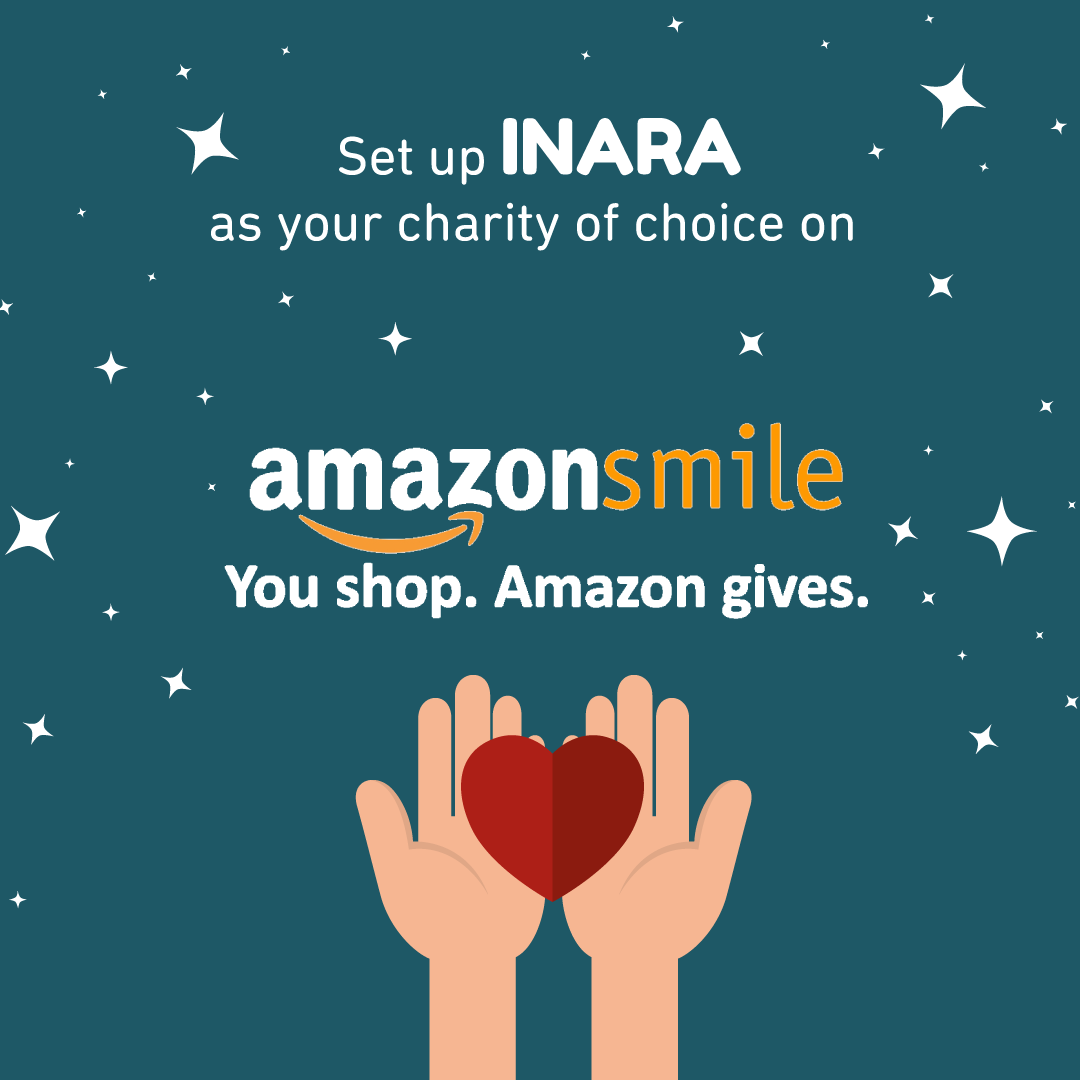 INARAorg's tweet photo. Use Amazon for shopping? If so make sure you select INARA (the International Network for Aid, Relief and Assistance) as your charity of choice on @amazonsmile & 0.5% of your shopping proceeds will go to us! An easy way to give all year round! #EasyGiving https://t.co/IaL4A3GyHb https://t.co/AvdDIvrvZx