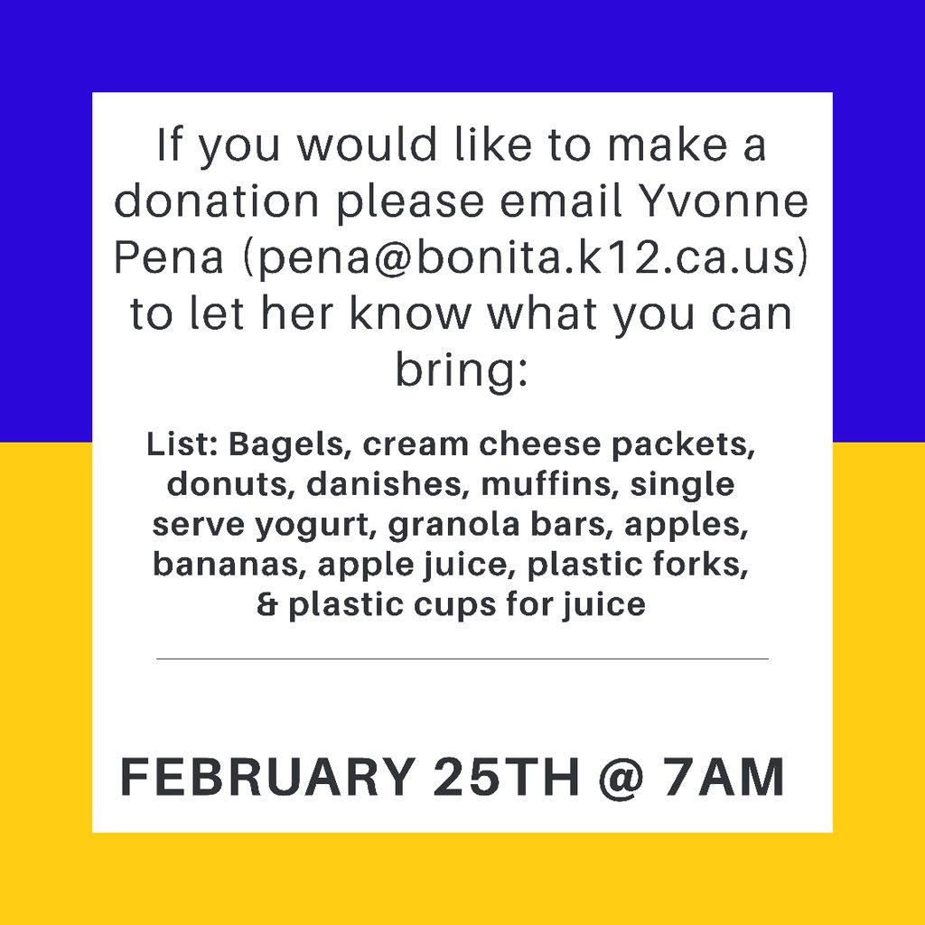 PTSA wants the SDHS Employees to know how much we appreciate them on Feb 25th read down below for more info, Thank You😄💙⚜️