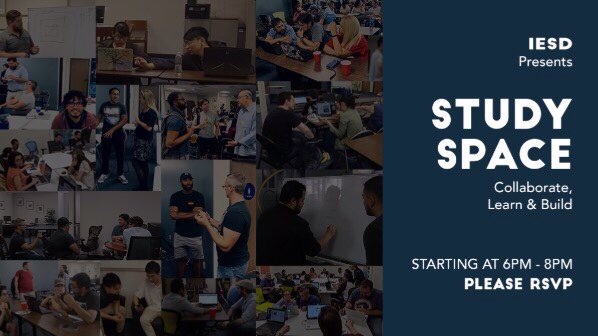 iesdevinc's tweet photo. Join us on Wed the space will be available for you to work on personal projects, network & get help from other members. RSVP https://t.co/i4O559Leq9
#riverside #code #devs #programming #iesdinc #iesdevinc #ExCITERiverside https://t.co/dGFerSCrvi