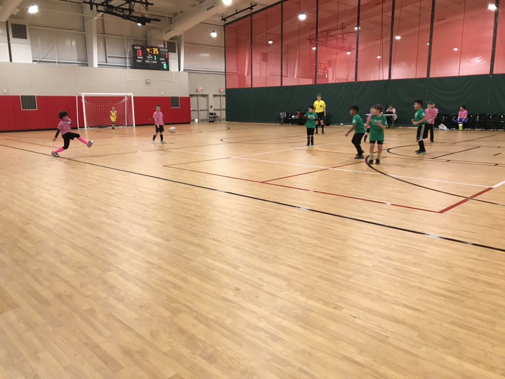 Today’s good thing was spending time with  @lindacbr watching some of our kiddos play indoor soccer. Teachers make the best cheering section! 