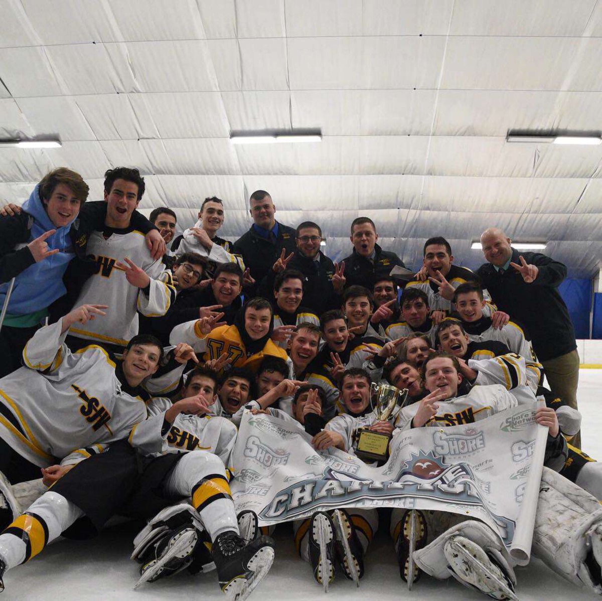 TOMORROW NIGHT BOYS HOCKEY, SHORE CONFERENCE TOURNAMENT FINALS DOWD CUP VS SQUAN @ JSA @ 8pm. WE GOING FOR THE 3 PEAT. MANDATORY ATTENDENCE, NO EXCEPTIONS🏒🏒‼️‼️