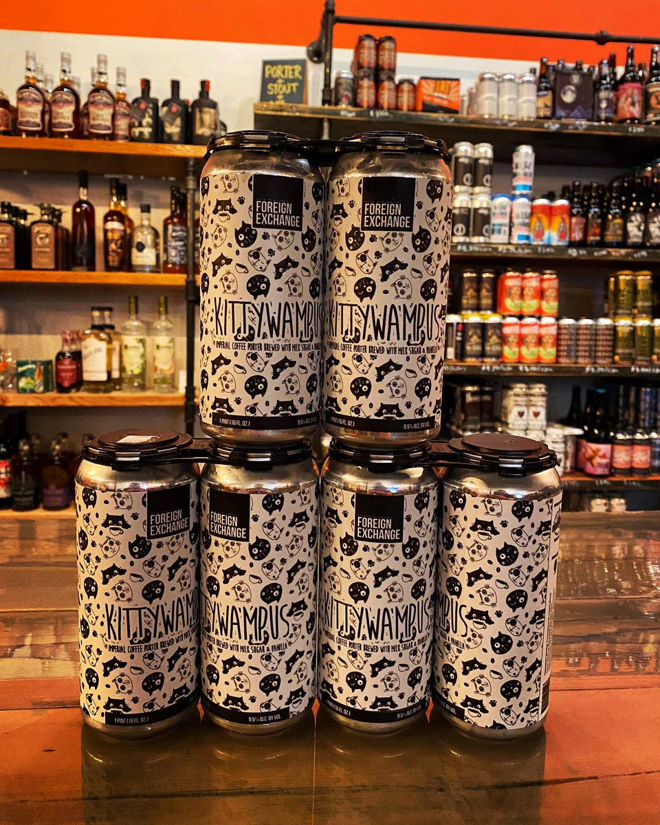crafted79's tweet photo. The final drop of this wild ride of a Wednesday! We got that @foexbrewing Kittywampus! Don’t miss it 👀 👀  #Crafted1979 #GetHereAndDrinkBeer #PorterTime #CraftBeer https://t.co/RimrNci59P
