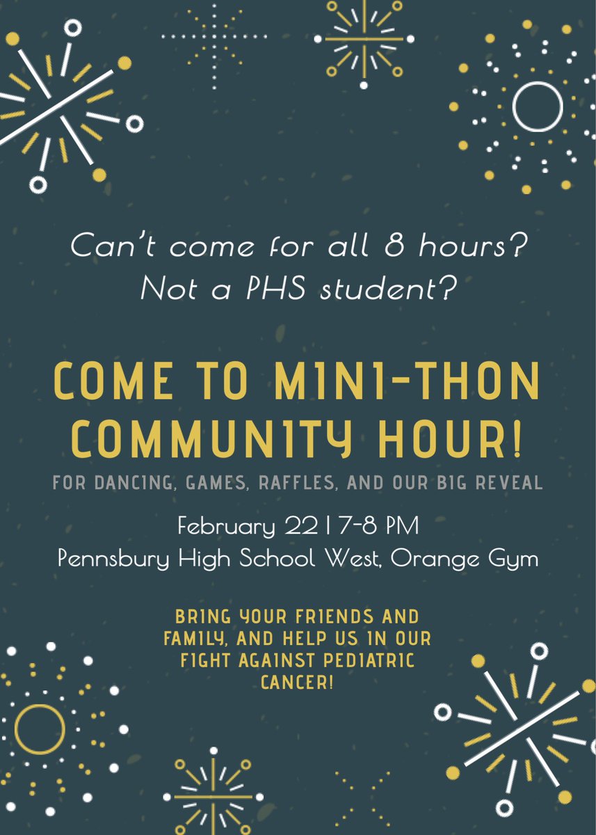 PHS_MINI_THON's tweet photo. COME TO COMMUNITY HOUR! https://t.co/leDkh9av1L