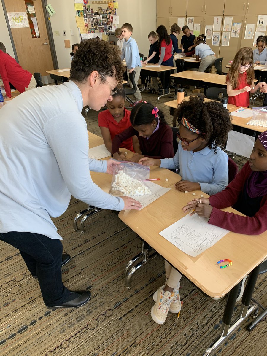 MrsWall6's tweet photo. Celebrating National Engineers Week with a visit from some REAL engineers. They talked to us all about what they do and then gave our scholars an engineering challenge. @ACECIndiana @ECES_Pike #Pikeproud https://t.co/uGqi4AjKQp