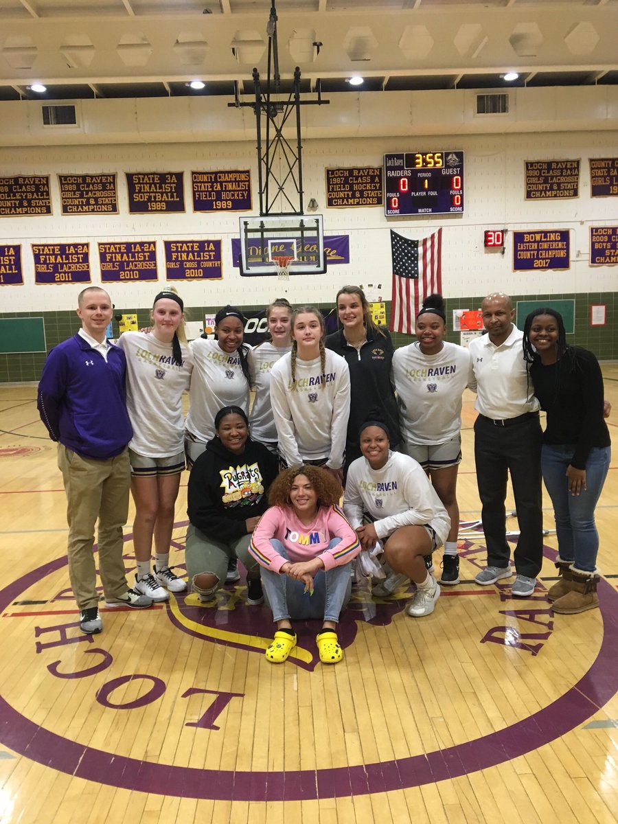 Senior game 🏀! We knew this day would come. Bitter sweet! We love you Tatum <a href="/Tatumjoyce/">joyce tatum</a> and are so proud of you. Raider for life 💜💛 <a href="/LRRaiders/">Loch Raven Athletics</a>
