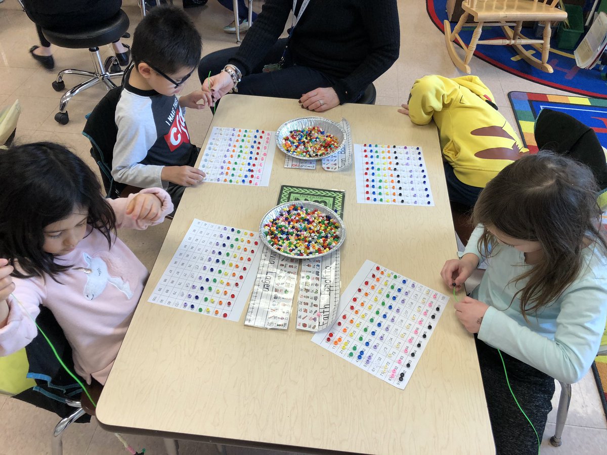 We had so much fun celebrating the 100th day of school yesterday! 💚🐾