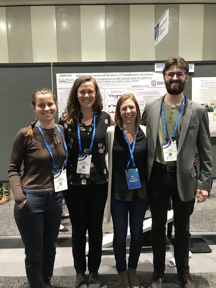 allysauris's tweet image. Such a treat to bring our @CalPolyCSM students to #OSM2020 and see my student present! #calpoly #learnbydoing @eebock