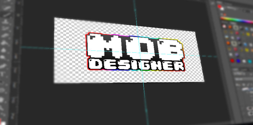 MobTheCreator's tweet image. Banda estaba probando una nueva fuente con un efecto que pone los bordes de colores y creo que se ve bastante épico.