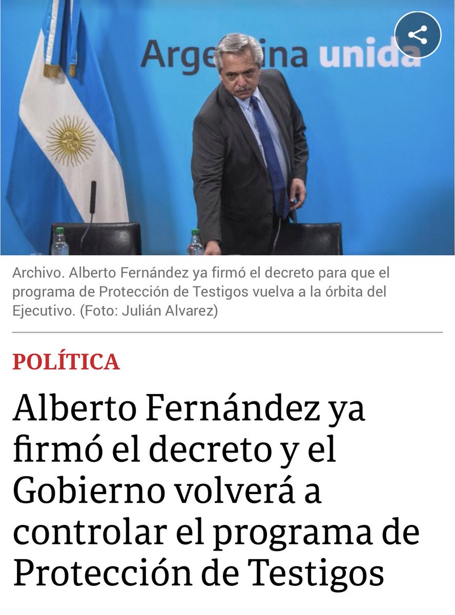 WolffWaldo's tweet photo. Muchos de los testigos protegidos que acusan a miembros del actual poder ejecutivo de causas de corrupción van a ser “protegidos” por ellos. 
No tiene remate. https://t.co/i3vIdEqIXy
