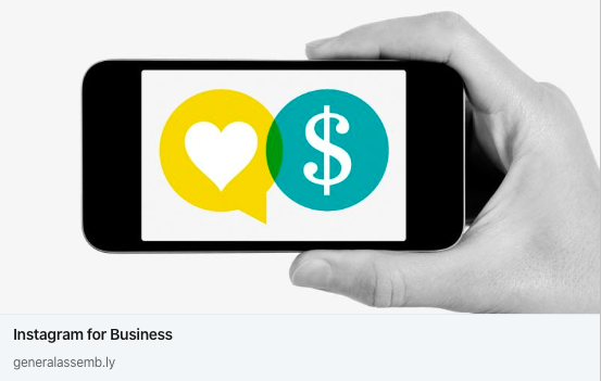 Join @Binsfeldme tomorrow evening for another one of his workshops at #GeneralAssembly! Take part in this 2-hour workshop, learning how to optimize your account, create a unique content game plan, and monetize your account for business. lnkd.in/dHYFsvc