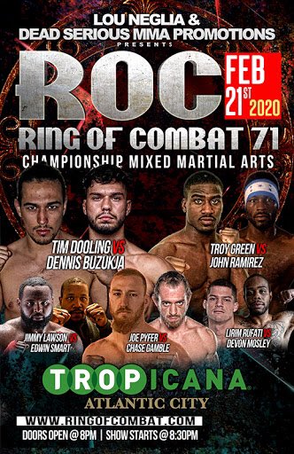 🚨🚨CONTEST ALERT🚨🚨
<a href="/ringofcombat/">Ring of Combat</a> presents #ROC71 Dooling vs Buzukia this Friday night and @FiteTV has provided me with a FREE code to giveaway! 
To enter⬇️
➡️Like &amp; RT this tweet
➡️Follow @combatrepublic <a href="/ringofcombat/">Ring of Combat</a> and @FiteTV 

📺fite.tv/watch/ring-of-…