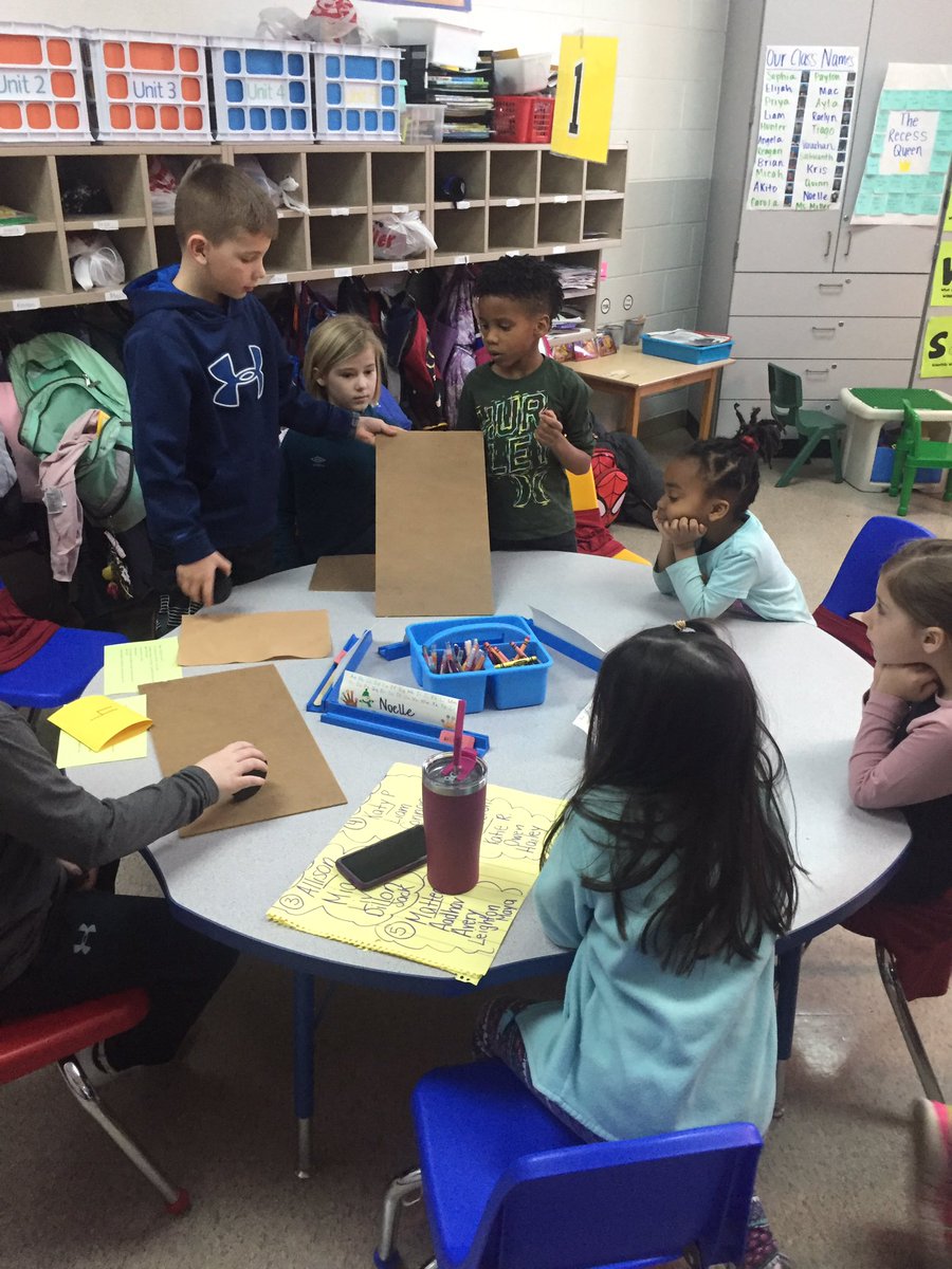laurenemiller95's tweet photo. Kindergarteners loved the collaboration with third grade today! Thanks for sharing force and motion stations with us🤩 @SarahDabrowski2 #TeamworkMakesTheDreamWork #PhenomenalScience https://t.co/esPxqvyGqt