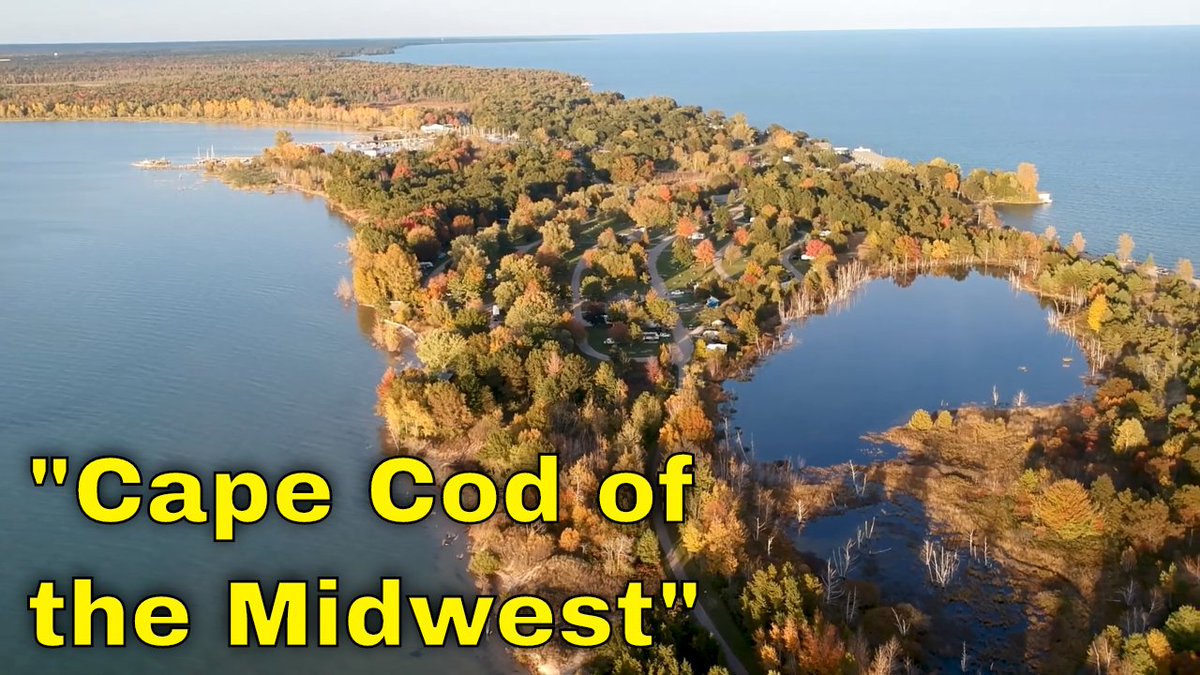 Trekersorg's tweet photo. Tawas Point State Park ended up being one of our favorite parks, especially since we visited in the fall when the leaves were turning. Video review: https://t.co/CeAWKynTKW #hikecampgo #mistateparks #mistateparks100 https://t.co/vg8tVhxvAg
