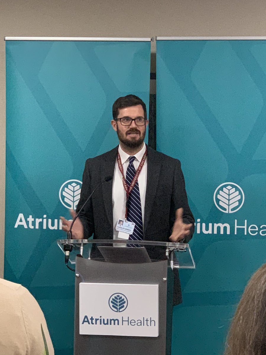 Expanding CV care in the Gaston Community!

<a href="/troyleomd/">Troy Leo</a> and Charlie Briggs, MD welcoming the community to a renovated and expanded <a href="/AtriumHealth/">Atrium Health</a> Sanger Heart &amp; Vascular Institute in Gaston. 

#SangerHeart #AtriumHealthProud