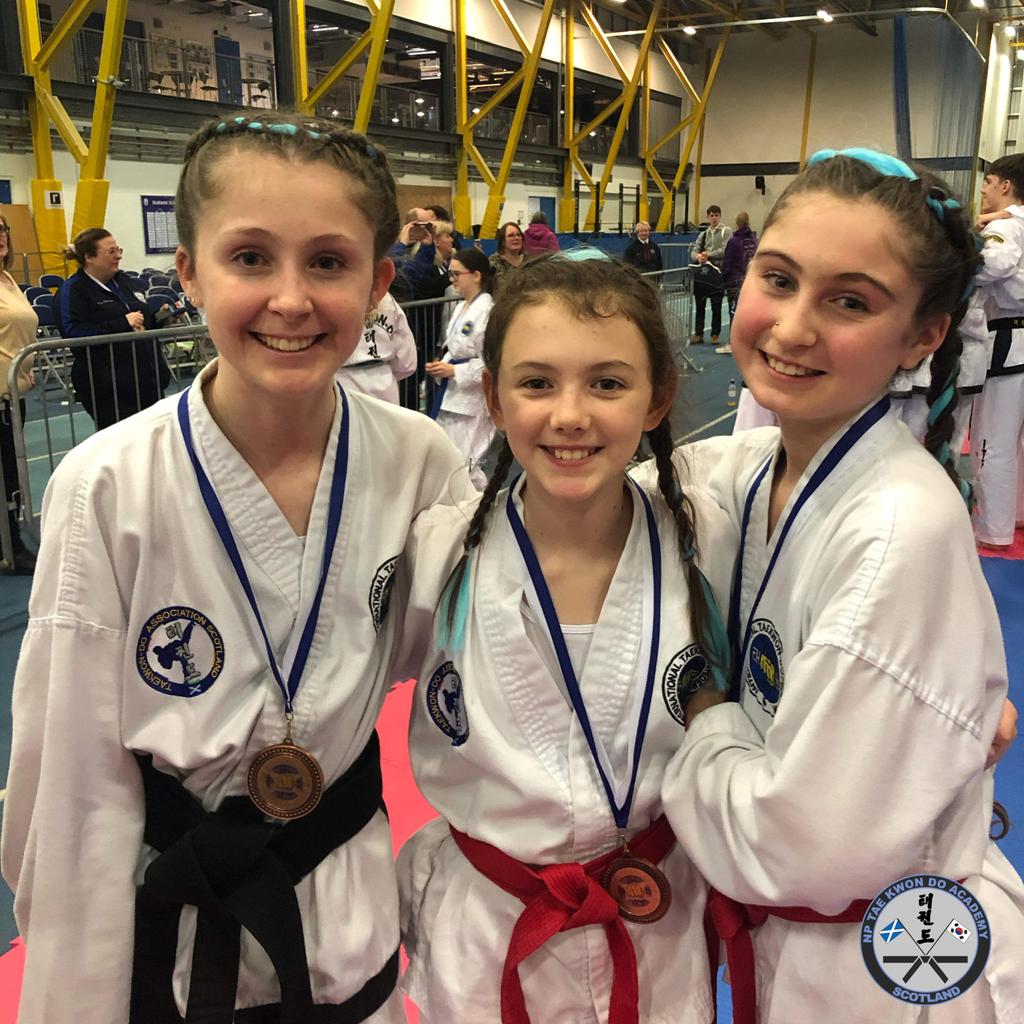 nptkd's tweet photo. @FifeSportStars 
Congratulations to NP Taekwon-Do Academy black belt Amy McNair on her recent wins at the GMS Open Taekwon-Do Championships in Glasgow. Amy won gold for Sparring, silver for special technique and bronze in team patterns. https://t.co/H1R83w2FDh