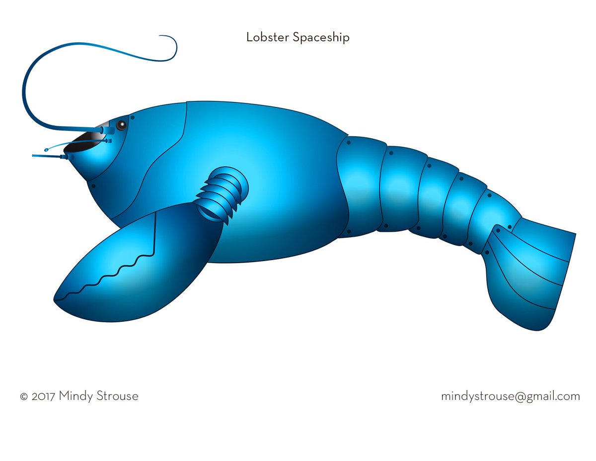 mindys_madness's tweet photo. art posting newbie here! the #lobster #spaceship is for my original show idea. I started a script too. 😊 #propdesign #props #plasmaray #blaster #raygun #toolbelt #welding #weldingtorch #weldingmask #scifi #graphicdesign #animation https://t.co/6GPDhSjIJt