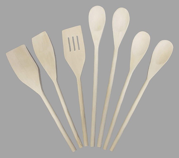 WoodsSimply's tweet photo. Our eco-friendly hardwood 7-piece utensil set fits in any drawer and keeps your kitchen organized. The set includes four mixings spoons, two solid spatulas and one slotted spatula. Shop here: https://t.co/7FEzFyKAaM
#mountainwoods #woodenutensil #spoons #spatulas #kitchenware https://t.co/MxR6k2gbp4