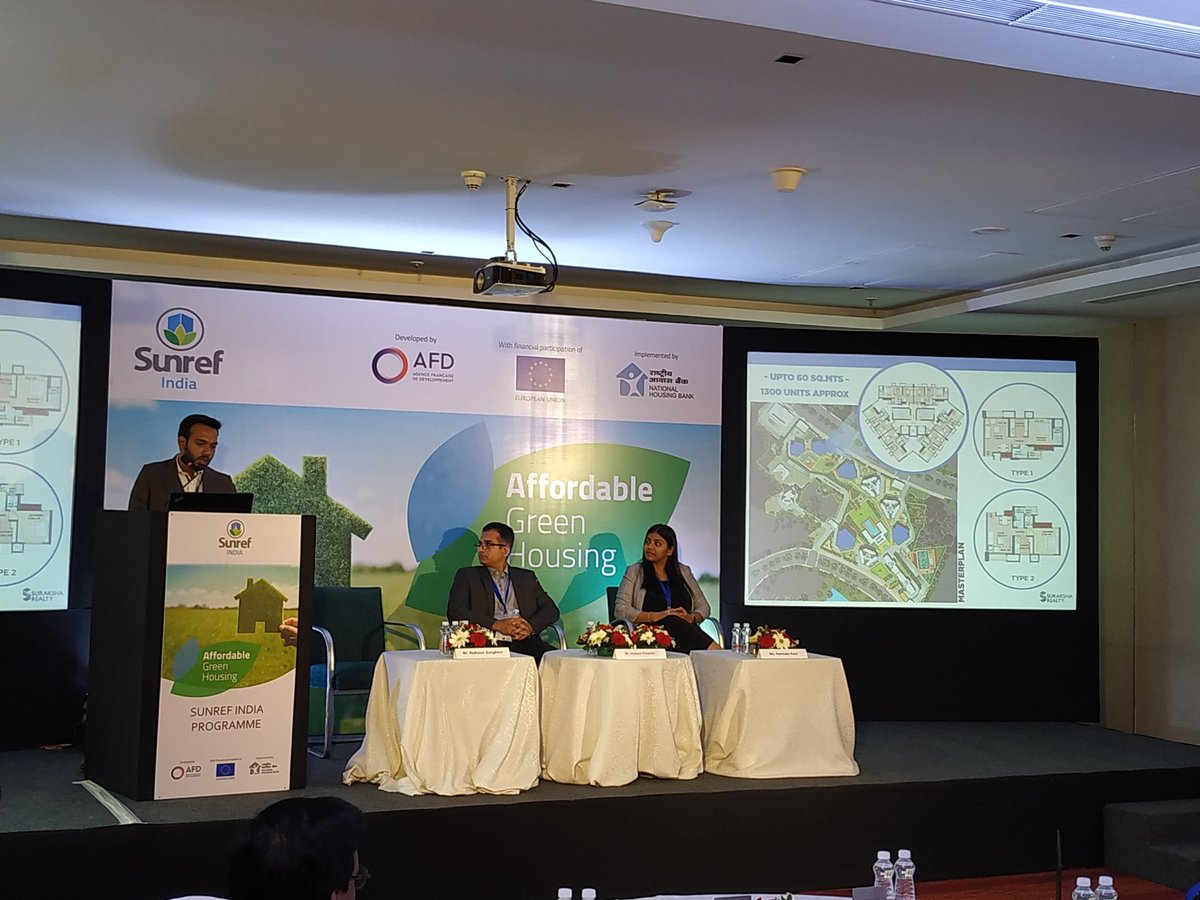 _urbanmatters's tweet photo. Architect Ridhesh Sanghavi presenting case study of compact studio appartments in Thane
at #SunrefIndia regional promotional event in Mumbai
#greebaffordablehousing
#Sunref https://t.co/qza8hVwnaE