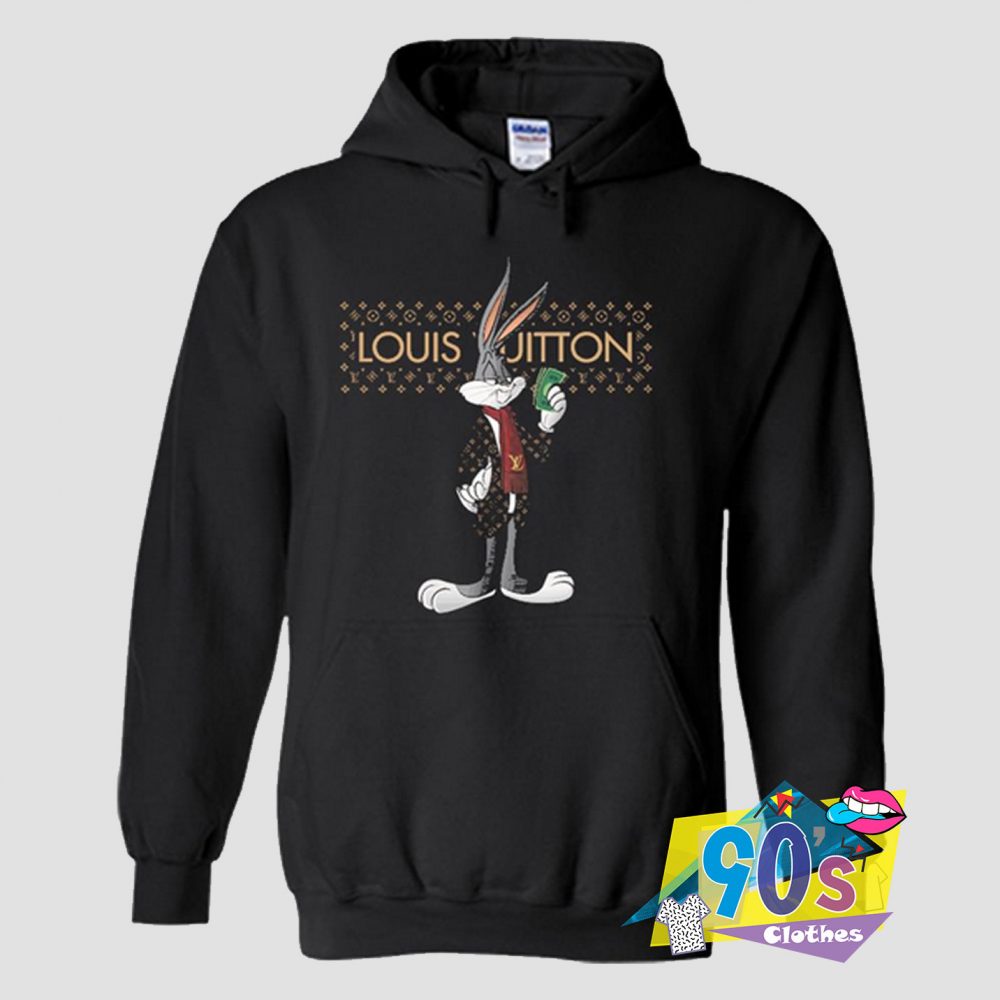 90sClothes on X: #vintagefashions Louis Vuitton Bugs Bunny Hoodie -->    / X