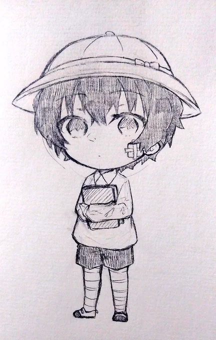 くろだざくんの右目の包帯いつも忘れてしまう 