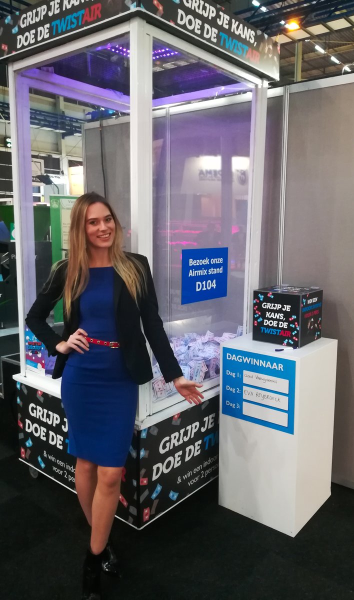𝗗𝗮𝗴𝘄𝗶𝗻𝗻𝗮𝗮𝗿 | Eva Reybroeck wint een indoor skydive voor 2 personen🌪 Gefeliciteerd Eva.

Vandaag is alweer de laatste dag van de <a href="/HortiContact/">HortiContact</a>. U bent van harte welkom in stand D104!

Graag tot straks!