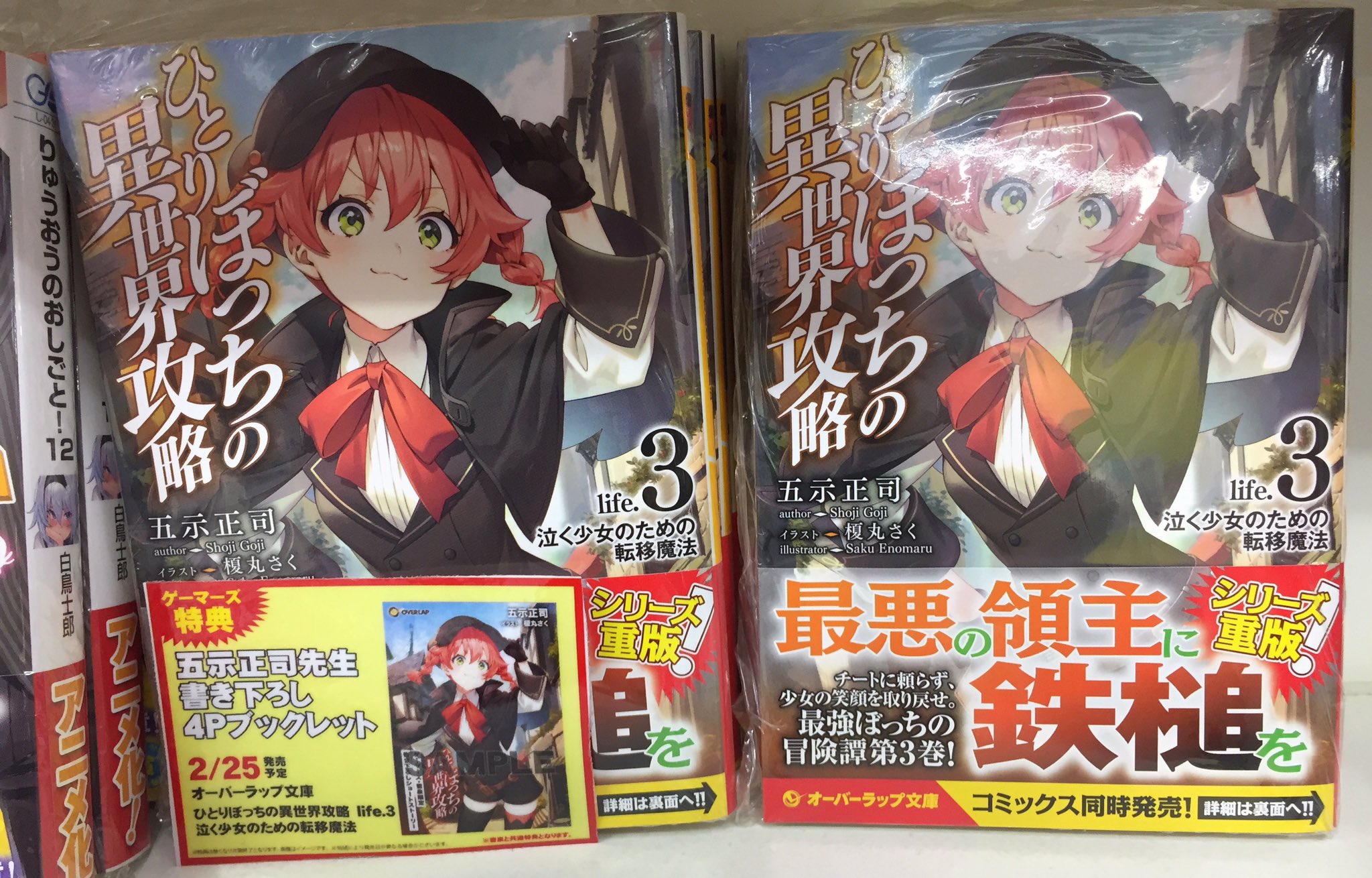 よいこの黙示録　購入特典ペーパー 精霊幻想記24.闇の聖火 ドラマCD付き特装版&メロンブックス特典