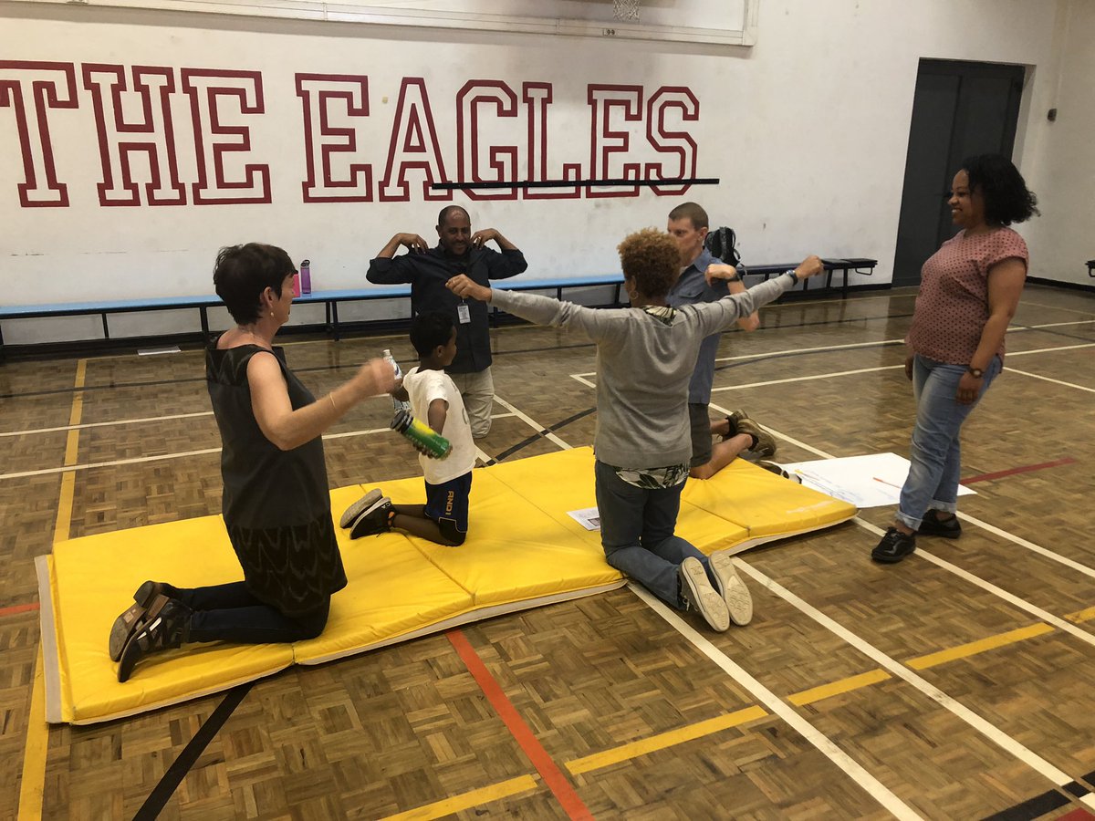 HeyMrHolton's tweet photo. Spreading the PE 🦠virus at ICS Addis. Training a small army of Ts to help Ss with motor skill development. Smiles all around. #PE4ME #PEhasmorefun #betterbodiesbetterminds https://t.co/R9hSSxDks5