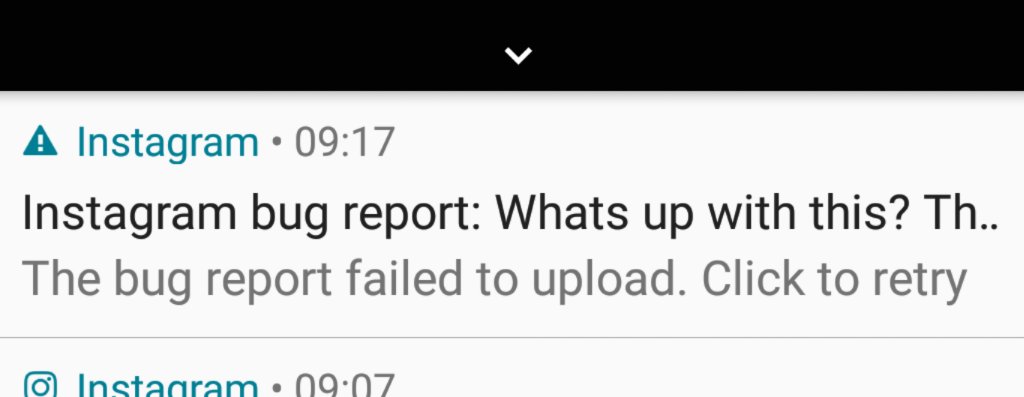 Blackwolfstudi1's tweet image. Now one can&apos;t even report problems on @instagram without that failing. Wtf #instagram #instabug