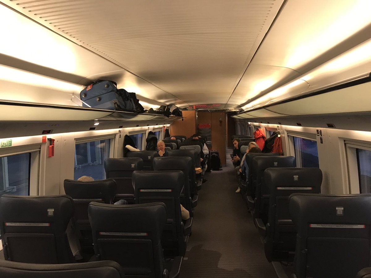 Because it’s 11 hours and I’m doing it for fun I booked first class (which I’ve never done in the UK) which worked out £41 each way which is still outrageously good imo. The German trains are really nice, if you’ve never been on one – bei  Gare de Bruxelles-Midi / Station Brussel-Zuid