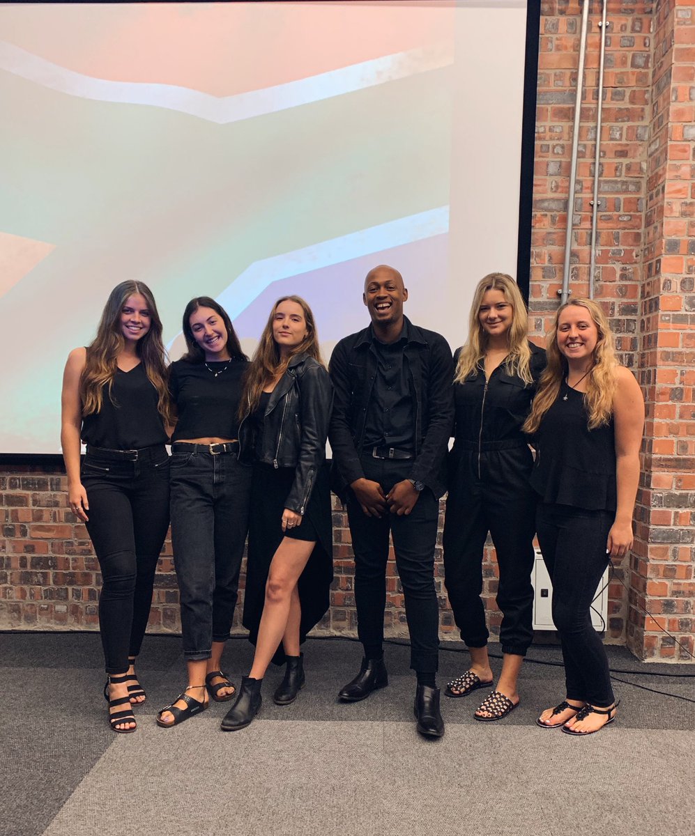 KristanOldewage's tweet photo. Wearing all black for one of our Advertising presentations on the @blacklabelsa #noexcuse campaign at @RedAndYellowEd 💥 
#Advertising https://t.co/gPiwfsEeXJ