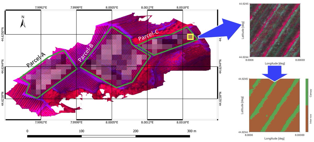 RemoteSens_MDPI's tweet photo. #RSHighlyCitedPaper
Comparison of #Satellite and #UAV-Based #MultispectralImagery for Vineyard Variability Assessment
By Aleem Khaliq, Lorenzo Comba, et al.
👉https://t.co/6OF8NOQiqp
#remotesensing
#precisionagriculture
#satelliteimagery https://t.co/zbdQrfAJk9