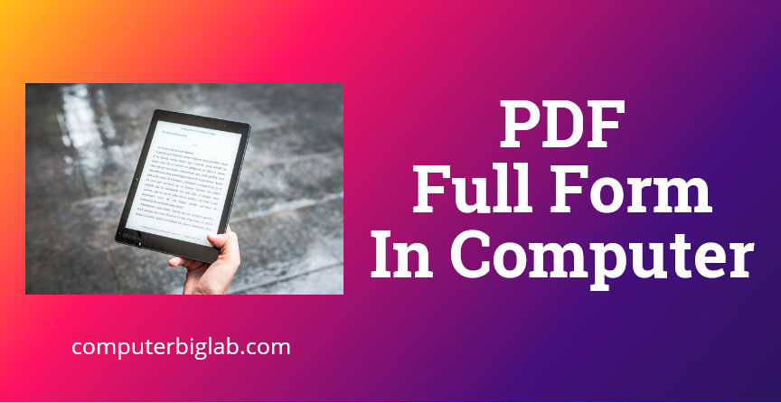 fullformsall's tweet image. PDF Full Form In Computer
computerbiglab.com/pdf-full-form-…
#pdffullformincomputer