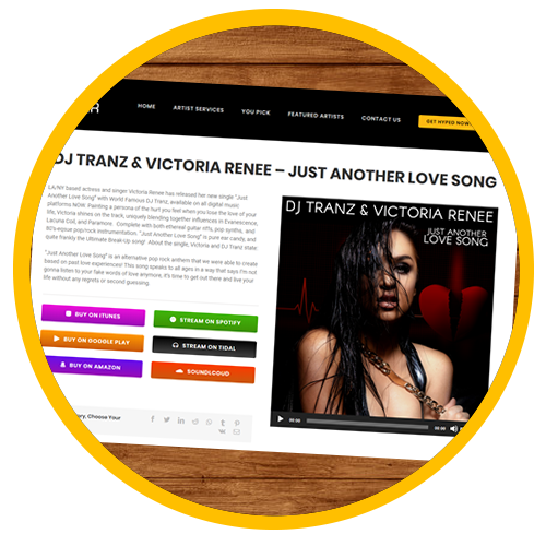 hyper_tune's tweet photo. Send your fans directly to your music page. Link to all platforms in 1 page with a #tunehyper artist page! https://t.co/t3GGT9bYaN #musicpromo #musicpromotion #newmusic #artistpages https://t.co/MfKemdXOxV