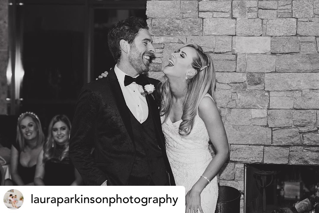 colm_kirwan's tweet photo. Excited to see the rest of our wedding pics by the lovely @lauraparkinsonphotography 🤗 loving this black &amp; white candid snap ❤️ALSO very excited to be jetting off Tomorrow on our holidays 🌞we’ll be cruising along the Mexican Rivera 🚢 Super excited ❤️ https://t.co/eFHSrqjW2x