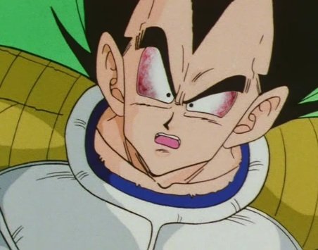 "I'm not crazy, you're crazy! Isn't that right, Nappa!"