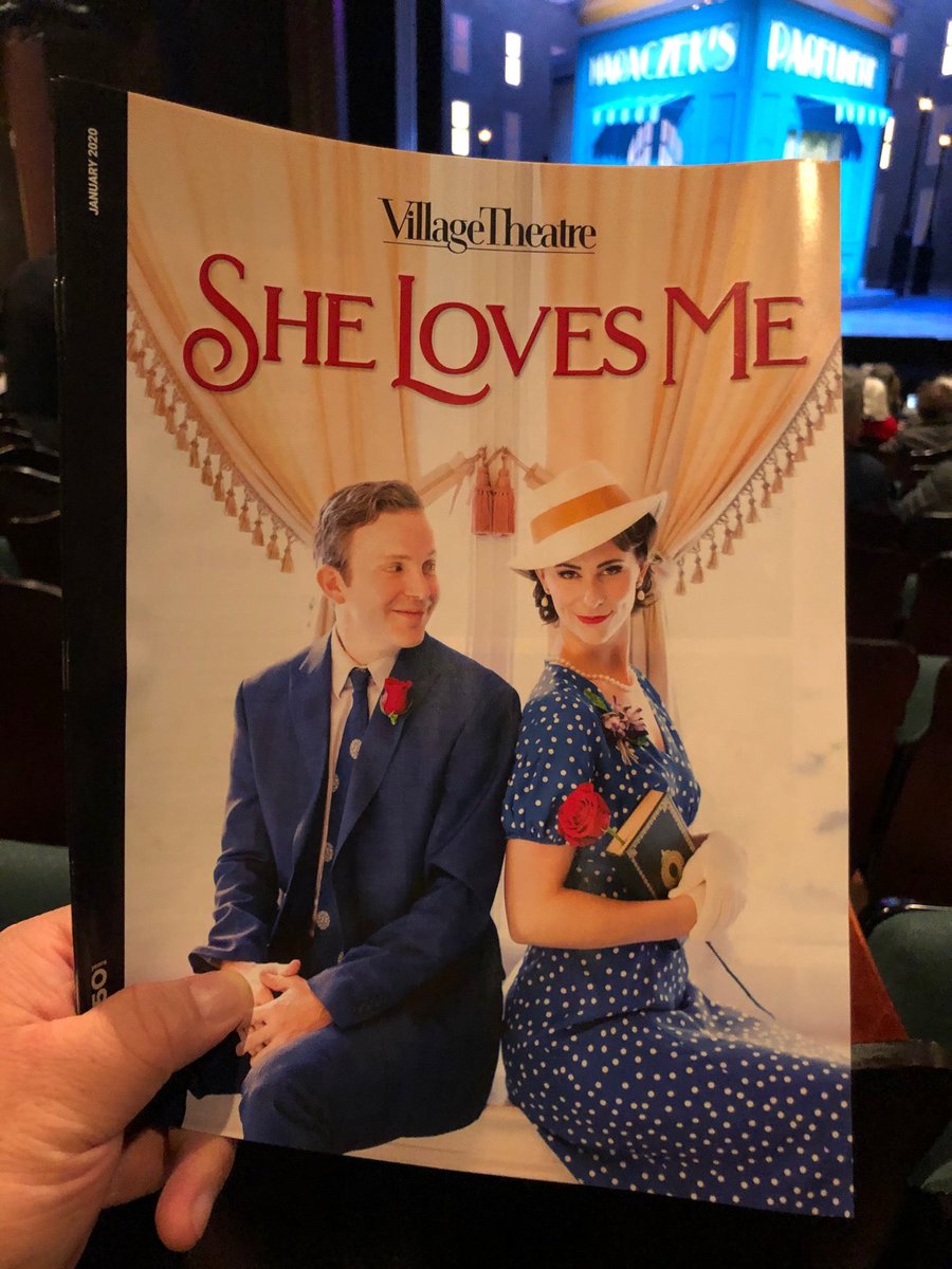 Show #12: “She Loves Me” at Village Theatre. Love this charming show! (@ Village Theatre - @thevillagevault in Issaquah, WA) swarmapp.com/c/lQqAhuTOrzv