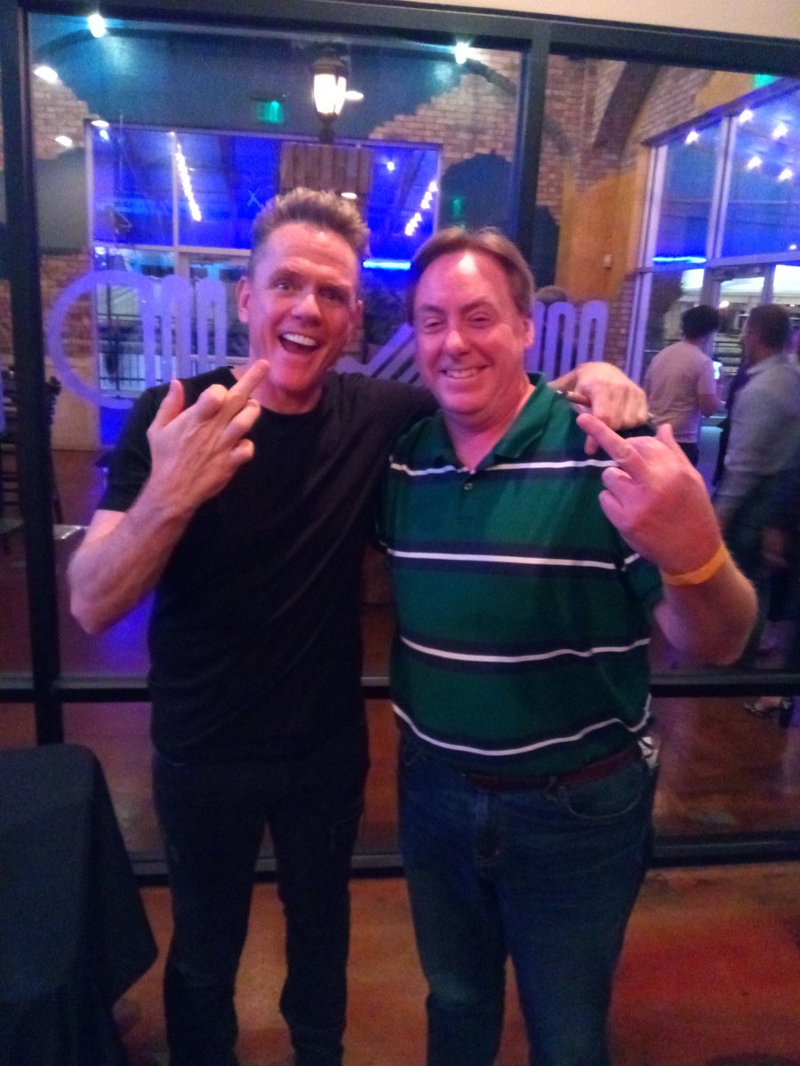 JTMelvin5's tweet photo. Saw @TitusNation and @RaeRaeBradley again tonight. They were awesome as always on stage and off. #angryteapot #alphachick https://t.co/BTBVivXBcO
