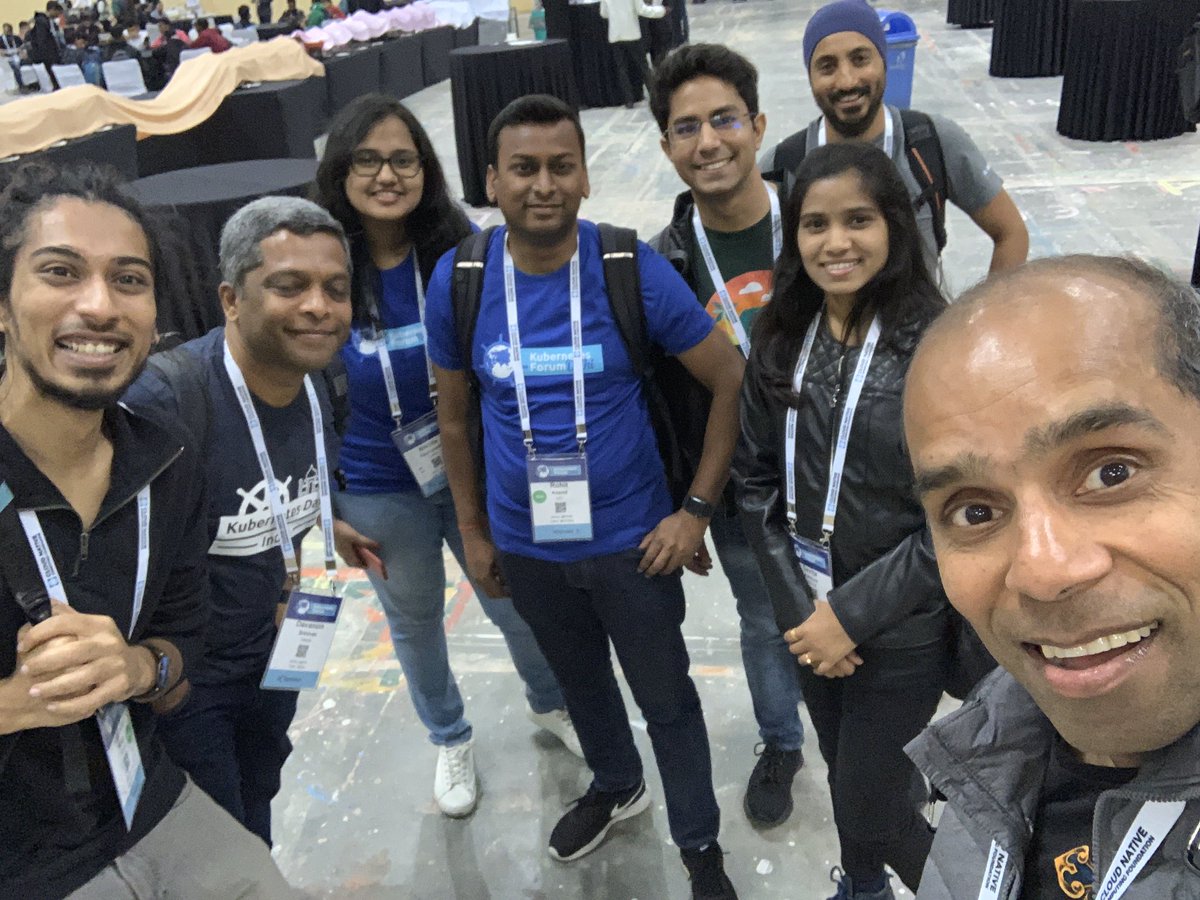 #K8sForum excited to be hanging out with the awesome #kubernetes geeks!