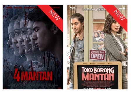 IdFilmCenter's tweet photo. Film terbaru Indonesia hari ini ada film 4 Mantan dan film Toko Barang Mantan, cek informasi lengkapnya di website IdFilmCenter https://t.co/5KIvdCrFUq https://t.co/tFAL3B1he5