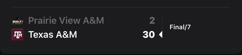BrentFlack's tweet photo. Aggies not taking it easy on poor P-View https://t.co/sx0qHxxgFr