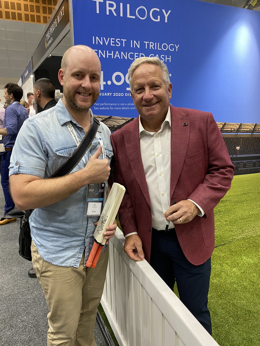 Pretty happy about getting this photo. What a legend #nc2020 #ianhealy <a href="/SMSFassoc/">SMSF Association</a> #fangirling